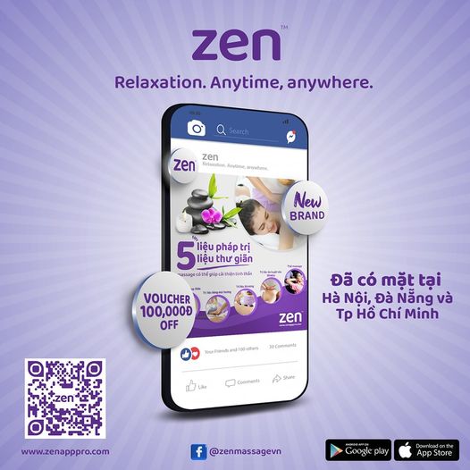 Zen – Vietnam’s First Massage Wellness App Is Updated