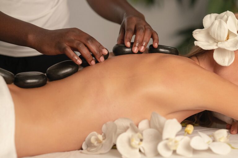 soothing aromatherapy massage